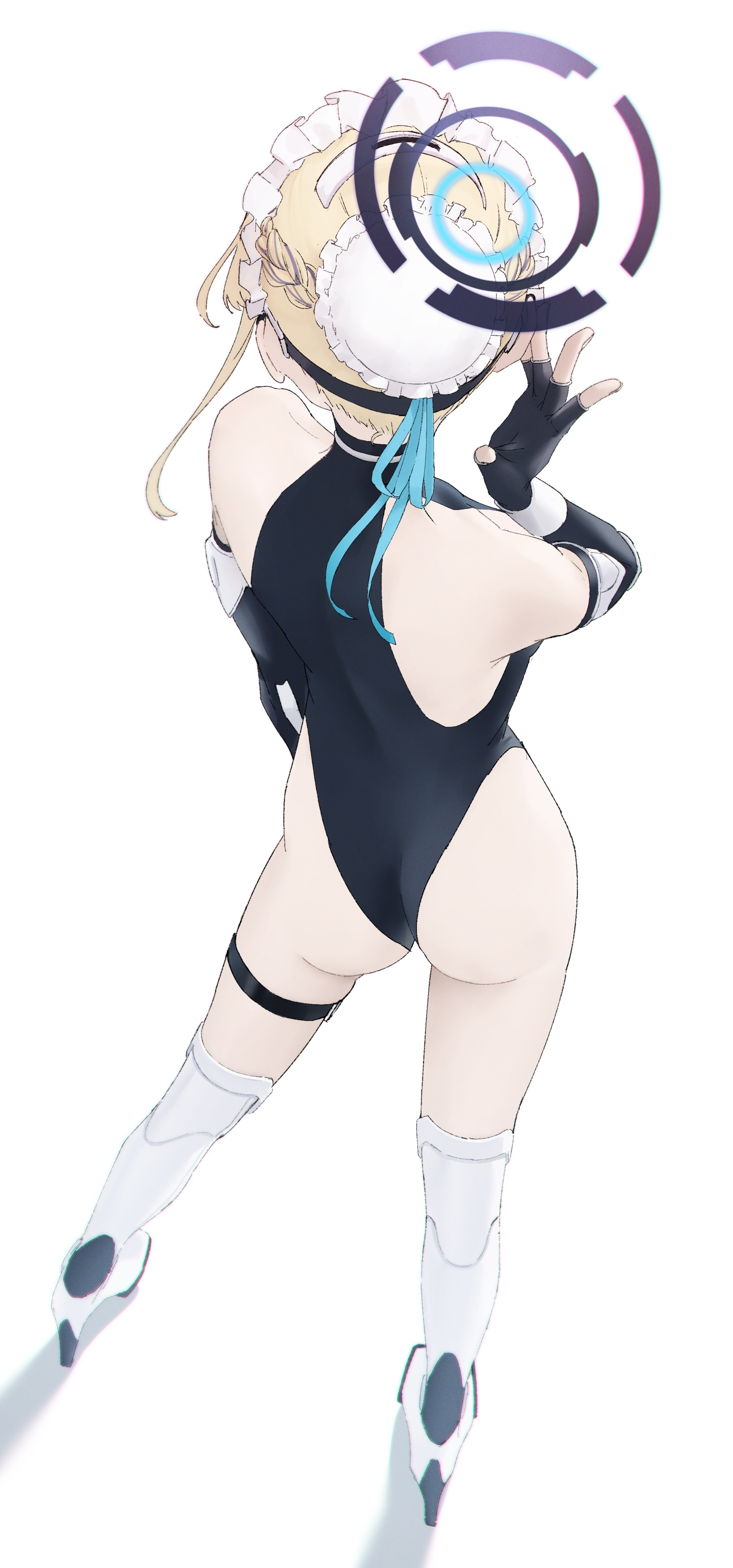 Matsukan Dug Pile Blue Archive Asuma Toki Ass Garter Halo Leotard